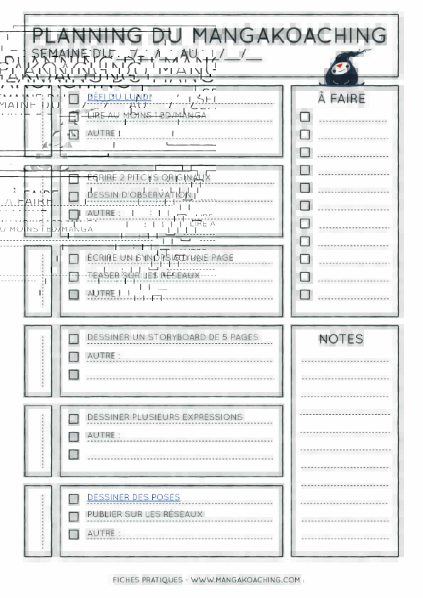 planning de mangakoaching 10