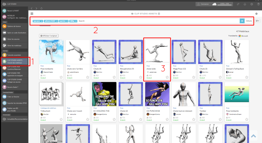 Comment utiliser les mannequins 3D sur CLIP STUDIO PAINT 11