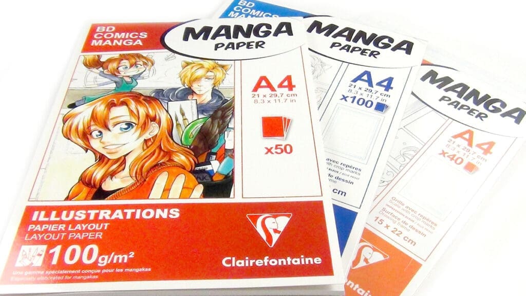 Gamme manga paper
