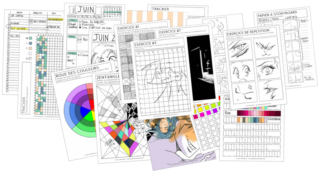 fiches pratiques planning de mangakoaching