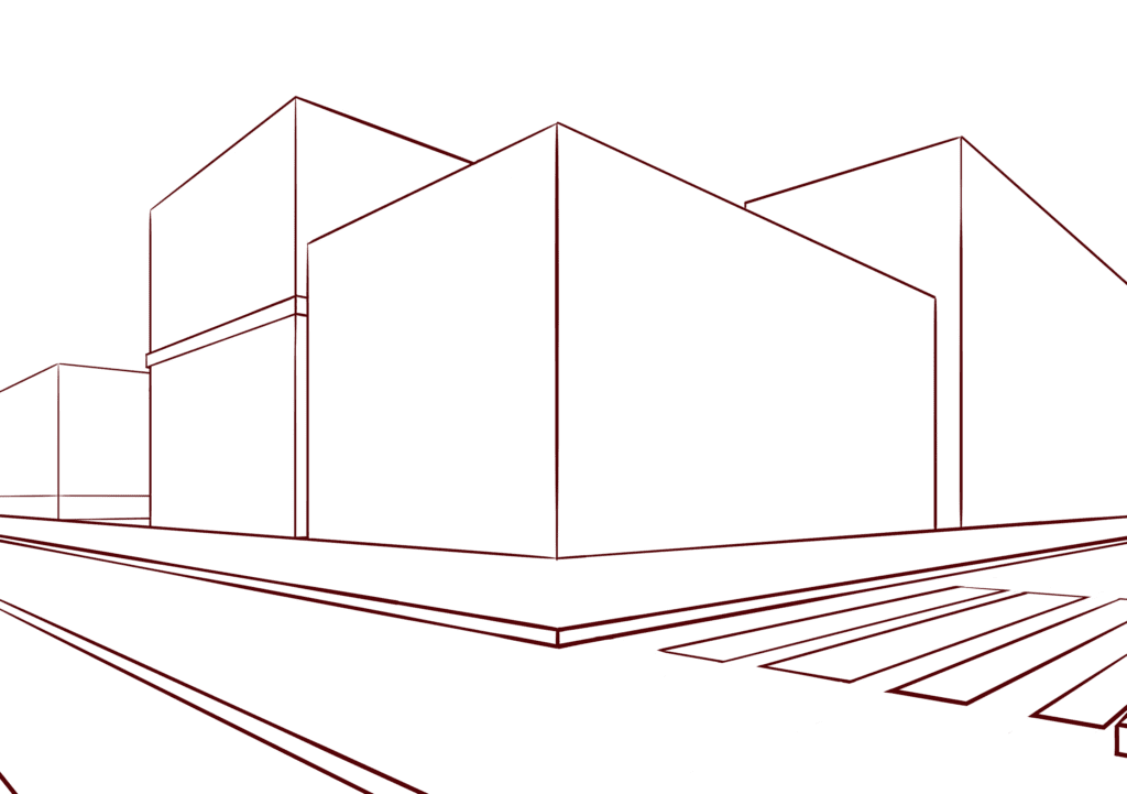 Réaliser un décor en perspective sur CLIP STUDIO PAINT (1 à 3 points de fuite) Step 1 1