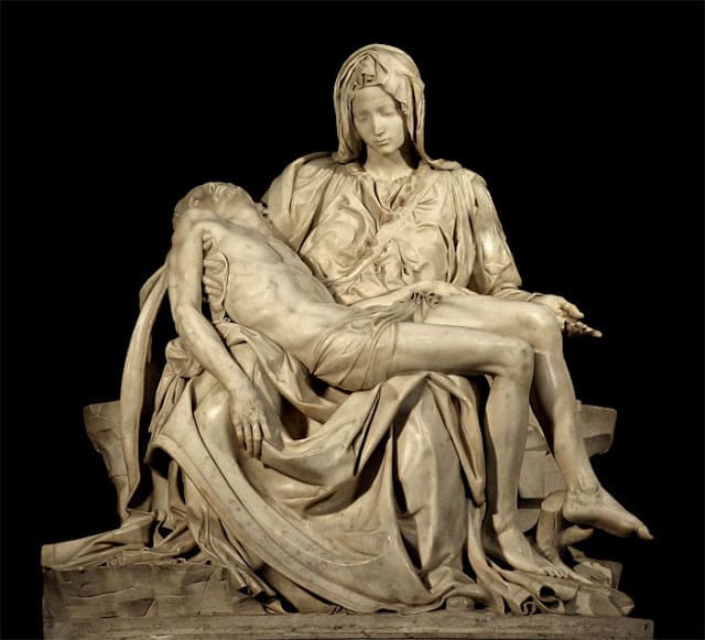 Dessiner le corps humain – Dossier Anatomie #2 La Pieta Michel Ange