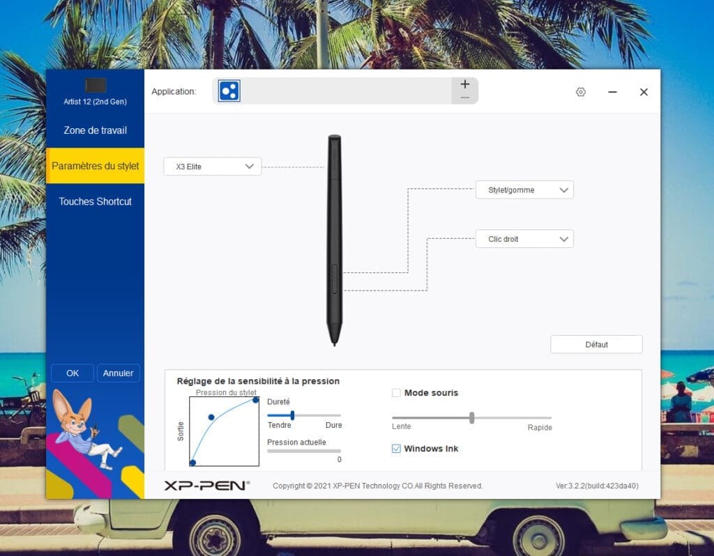 Test : La tablette XP-PEN Artist 12 Pen Display (2e gen) pilote12pendisplay 2