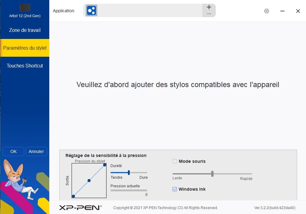 Test : La tablette XP-PEN Artist 12 Pen Display (2e gen) stylet
