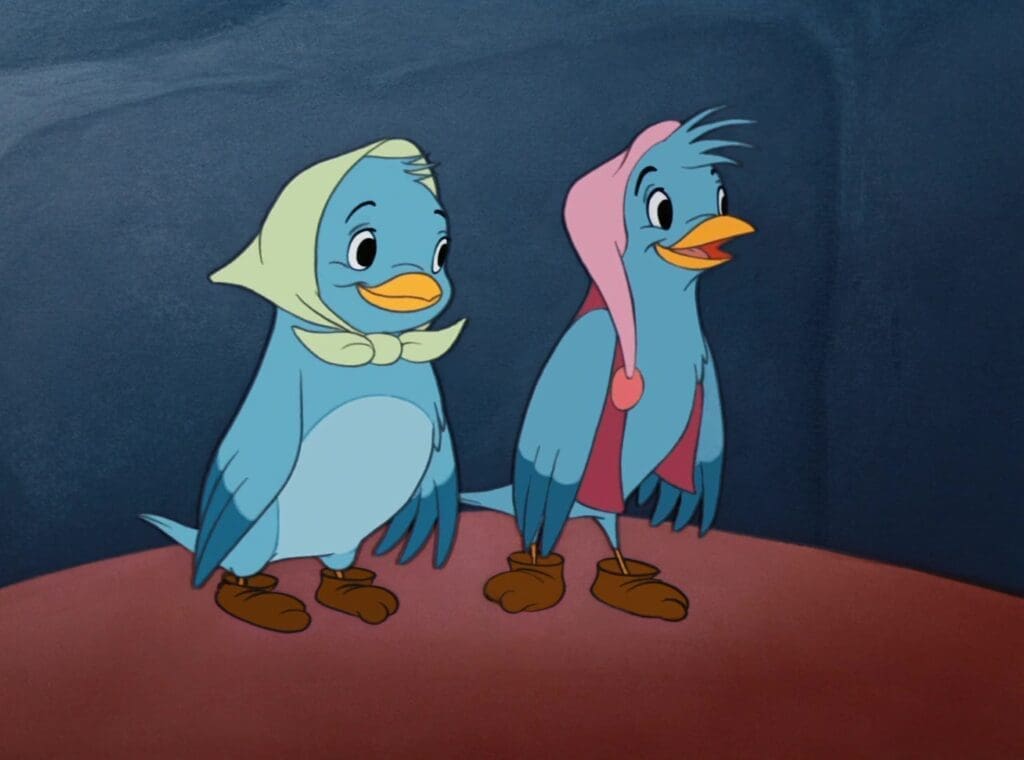 Comprendre les oiseaux pour mieux les dessiner - Dossier Animaux #4 oiseaux personnage cendrillon 06