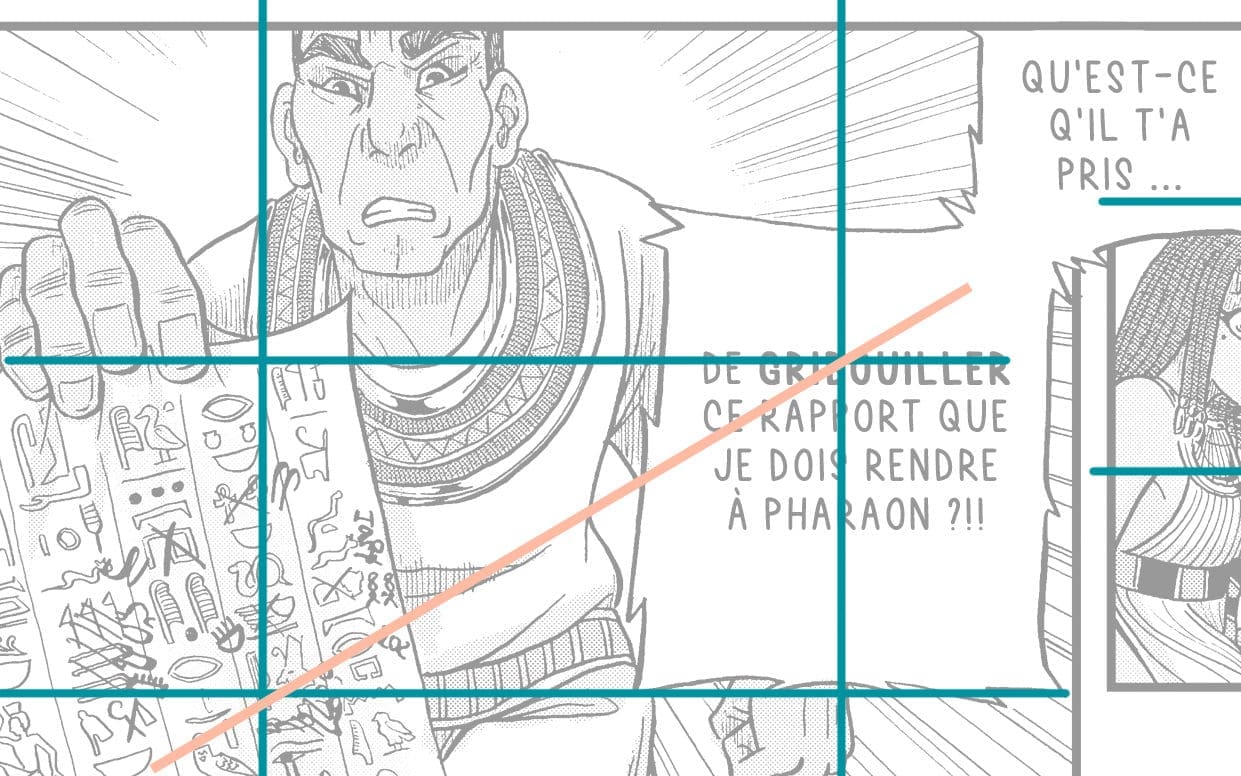 Composition des cases dans une double-page de manga Text p08 1 edited