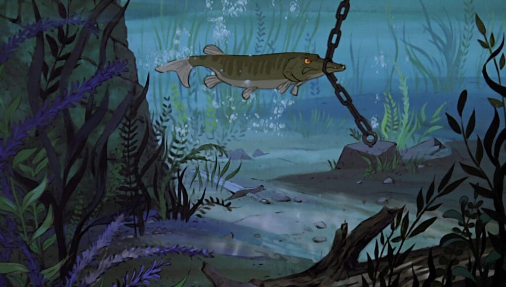 Comprendre les poissons pour mieux les dessiner - Dossier Animaux #5 brochet personnage merlin enchanteur 04