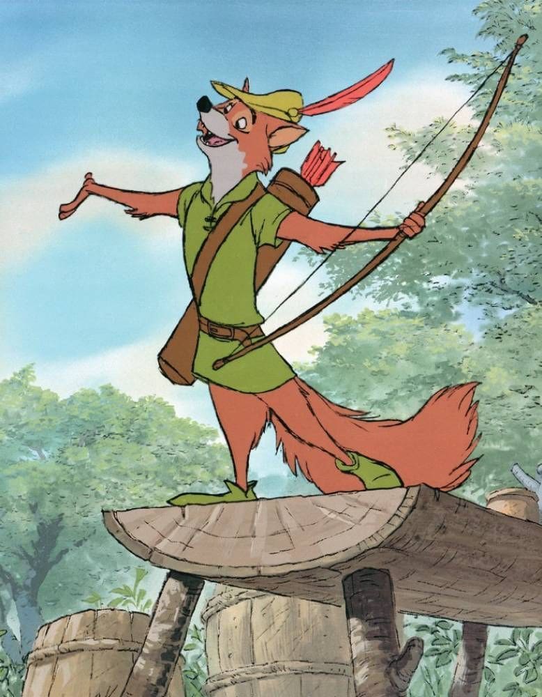 Dessiner des personnages anthropomorphes Disney un remake de Robin des bois en preparation sur la plateforme