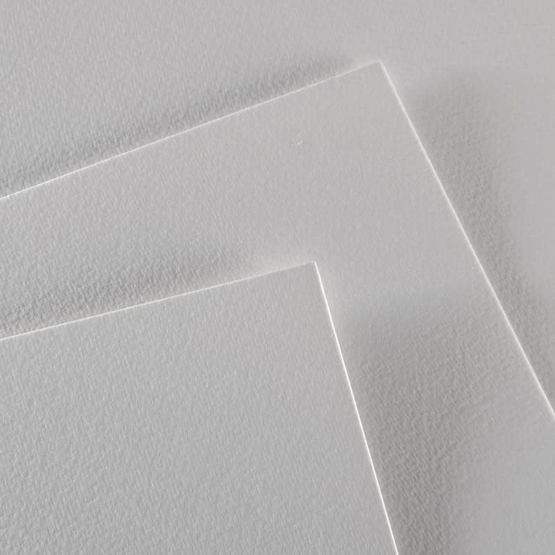 Comment choisir son papier aquarelle Texture Montval GRAIN FIN