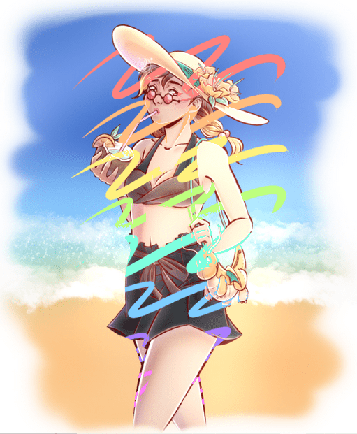 Calques et modes de fusion sur CLIP STUDIO PAINT couleur plus claire