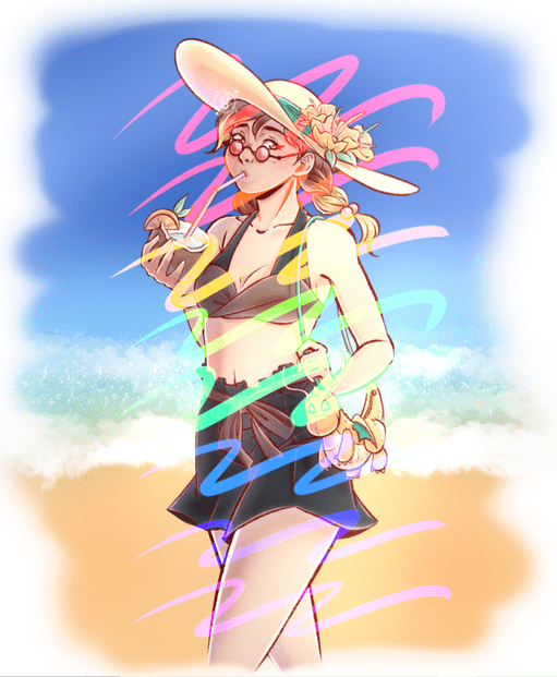 Calques et modes de fusion sur CLIP STUDIO PAINT lumiere