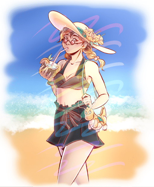 Calques et modes de fusion sur CLIP STUDIO PAINT lumiere tamisee