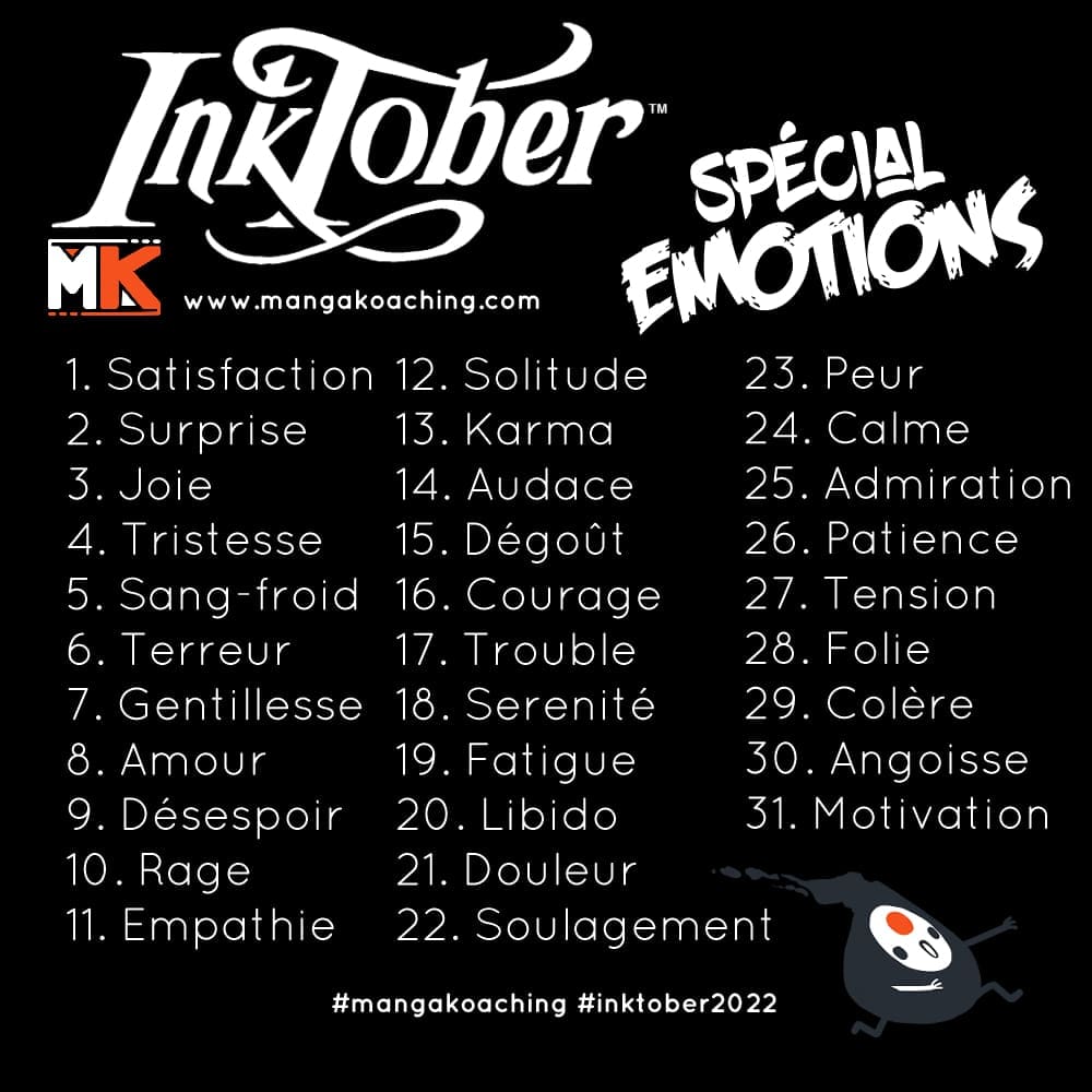 Challenge : Inktober 2022 inktober 2022 mk